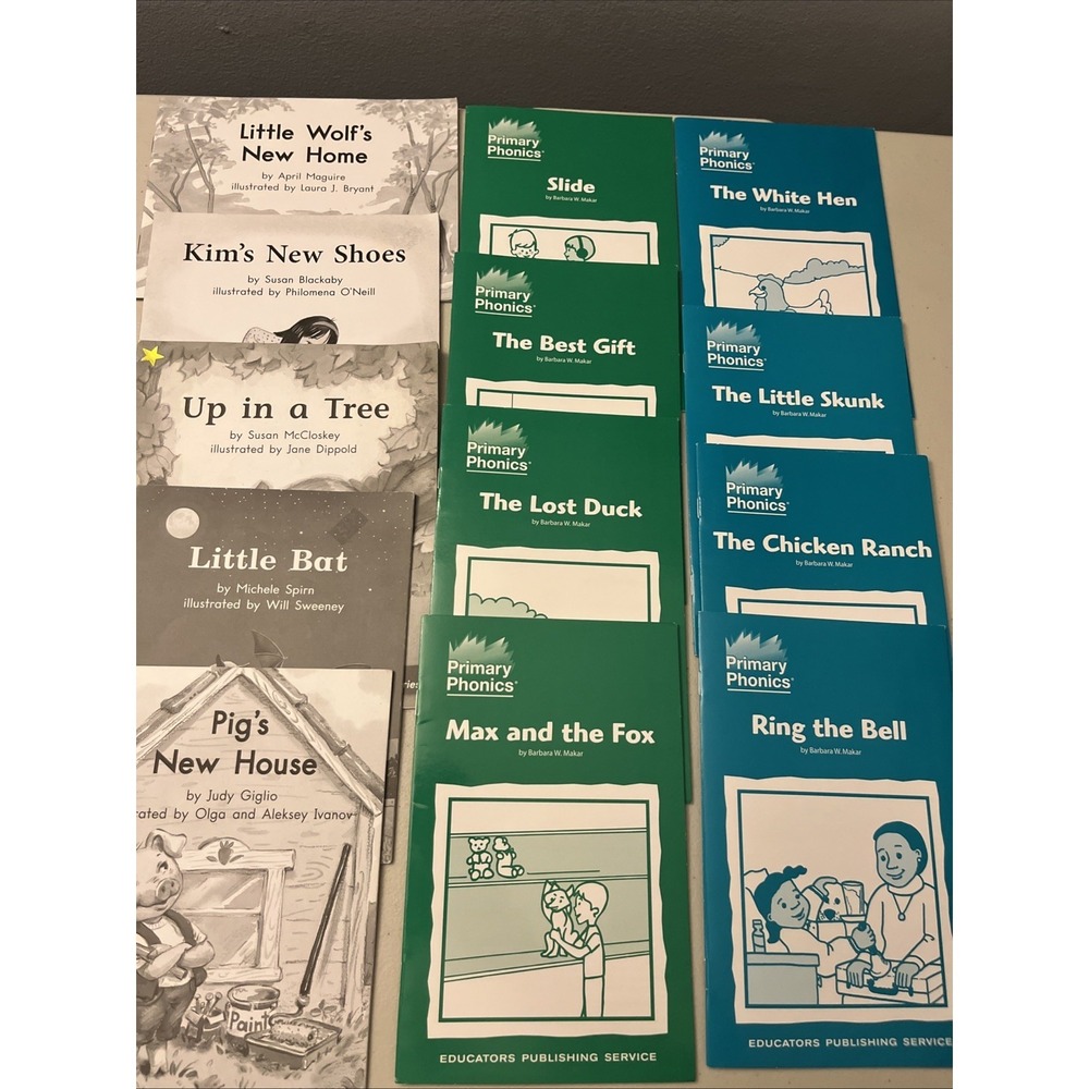Primary Phonics Storybooks Random Lot 13 Books Reading Books Homeschool